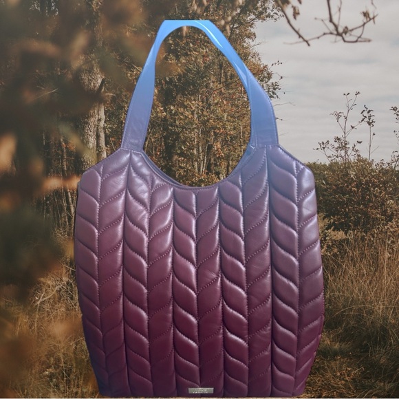 VINCE CAMUTO QUILTED TOTE “VISHO-TO” Style FIREFALL - Picture 14 of 15